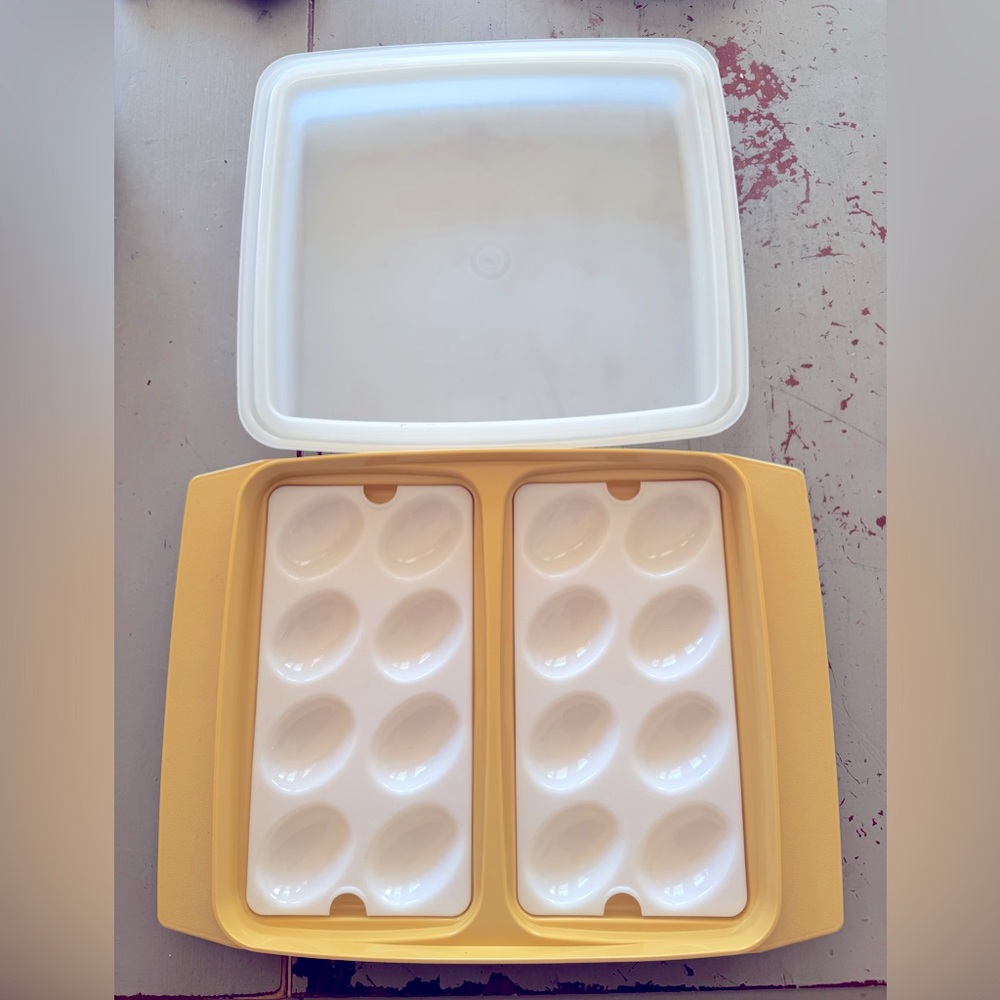 Vintage Tupperware Egg Carrier